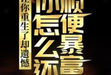 让你重生了却遗憾，你怎么还顺便暴富了？精彩章节阅读(李毅唐雪)免费阅读大结局-永恒文学